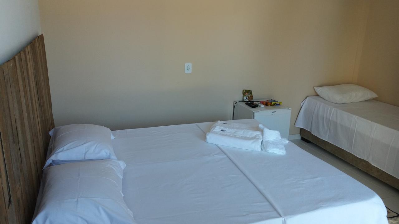 Franz Beach Hotel Nova Viçosa Exteriör bild